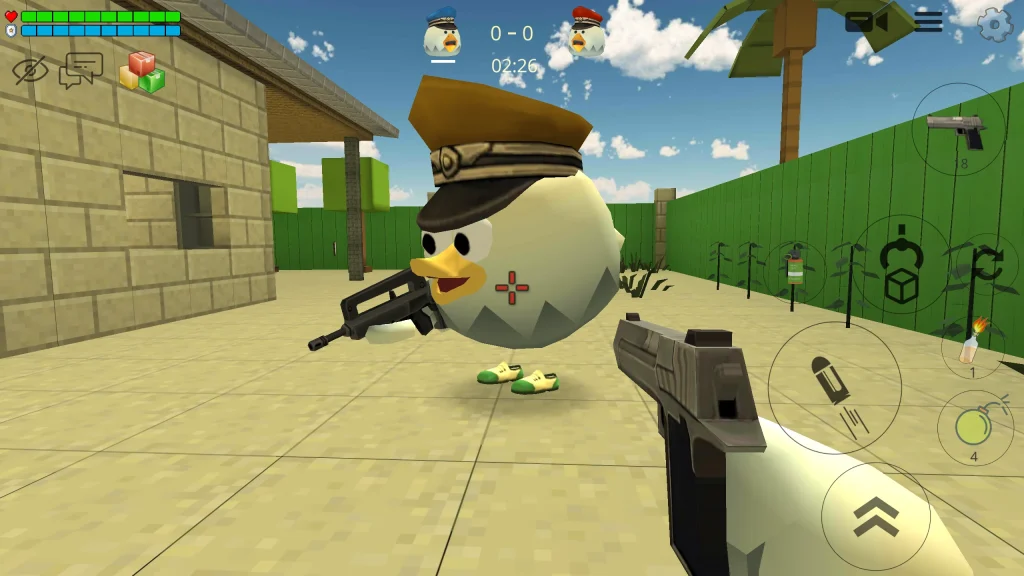 Chicken Gun 4.1.0 Mod APK (Menu, unlimited money)