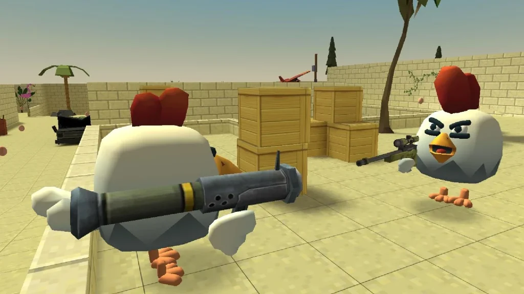 Chicken Gun 4.1.0 Mod APK (Menu, unlimited money)