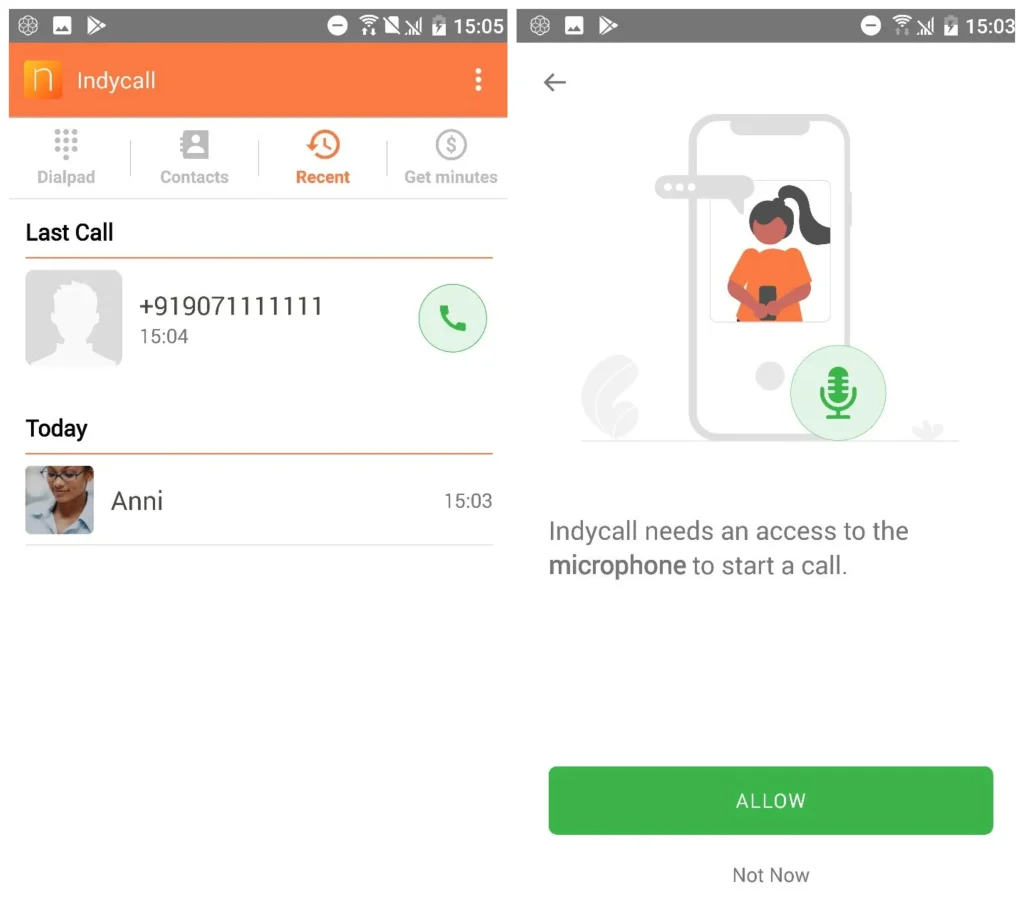 IndyCall Mod Apk (Unlimited Minutes/Premium Unlocked)